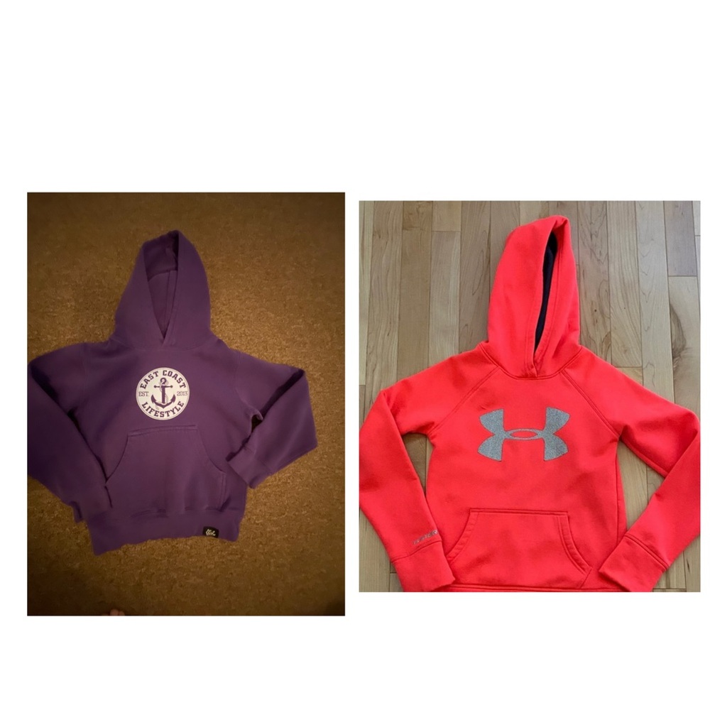 Girls size small hoodie bundle